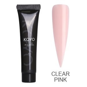 פוליג'ל KOYO clear pink גרם 15